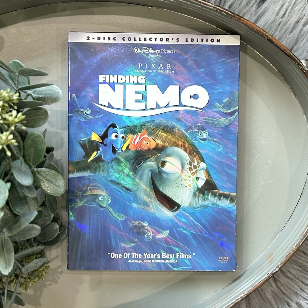 Finding Nemo Pixar Collectors Edition (DVD, 2003,โ 2-Disc Set) EUC